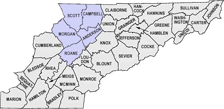 East Tennessee Locations